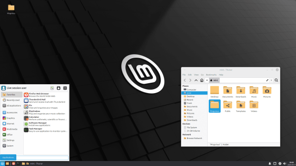 Linux Mint 22.2. Вход по отпечатку пальца, заметки на Android, металлический серый Linux Mint 22.2. Вход по отпечатку пальца, заметки на Android, металлический серый