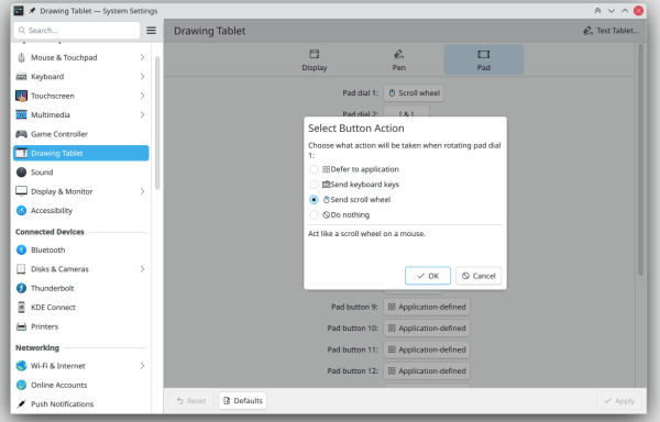 KDE Plasma 6.5. Скругленные углы, разрешения для Flatpak, ночные обои KDE Plasma 6.5. Скругленные углы, разрешения для Flatpak, ночные обои