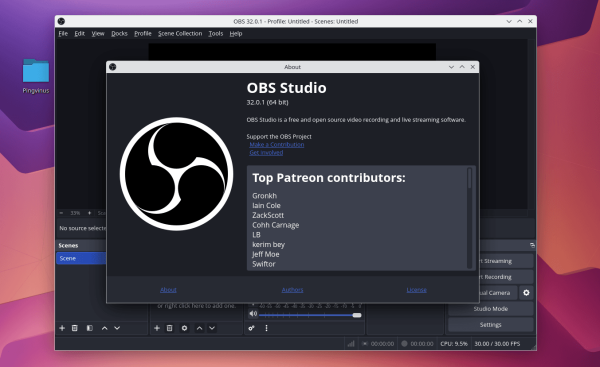 OBS Studio 32. Для скринкастов и стриминга OBS Studio 32. Для скринкастов и стриминга